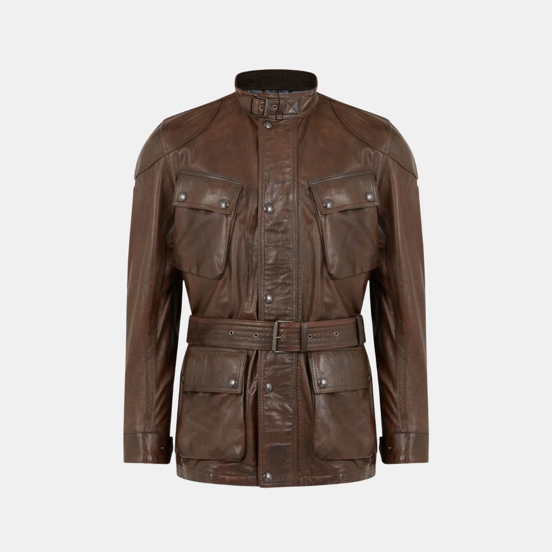 Belstaff Jacket Trialmaster Panther Dark Earth – Broxo Retail